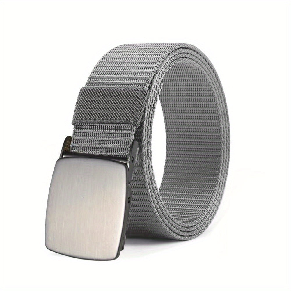 Smooth Buckle Nylon Tactical Belt for Outdoor Sports