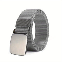 Smooth Buckle Nylon Tactical Belt for Outdoor Sports