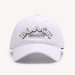 Classic Letter Patch Baseball Cap Unisex Vintage Dad Hats Lightweight Sunshade