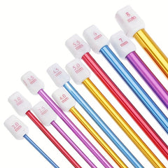 Aluminum Crochet Hooks Set 11pcs 2-8mm + Accessories