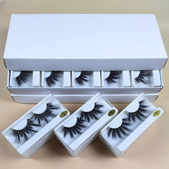 20 Pairs 25mm Mink Lashes False Eyelashes Pack - Long Dramatic Makeup