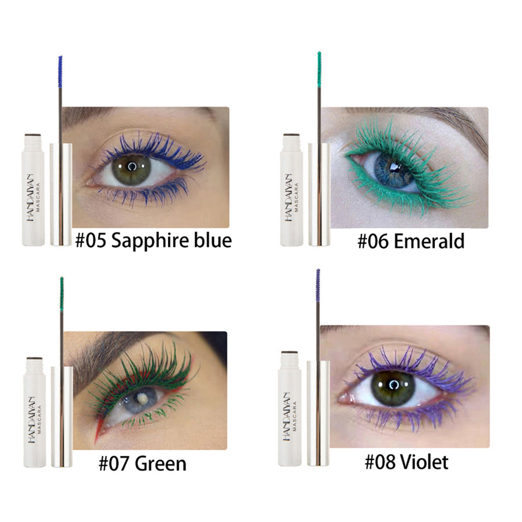 12 Colors Volumizing Mascara, Long Lasting Formula