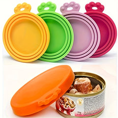 Pet Can Lid 3 in 1 Food Sealing Lid With Spoon - Keep Pet Food Fresh