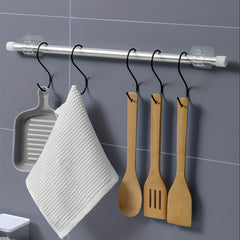 Adjustable Curtain Rod Holder Telescopic Rod Sticky Hanger