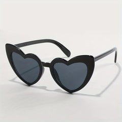 Y2K Heart Sunglasses For Women Men UV400 Sun Shades Glasses