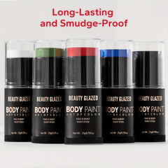 Face and Body Painting Stick Palette - Art Makeup for Halloween Party