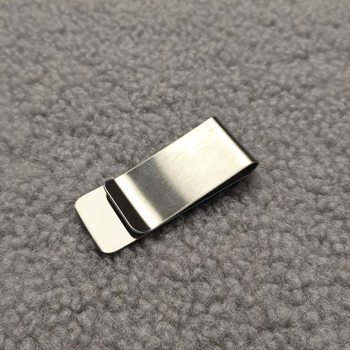 Personalized Stainless Steel Money Clip with Engraved Name
