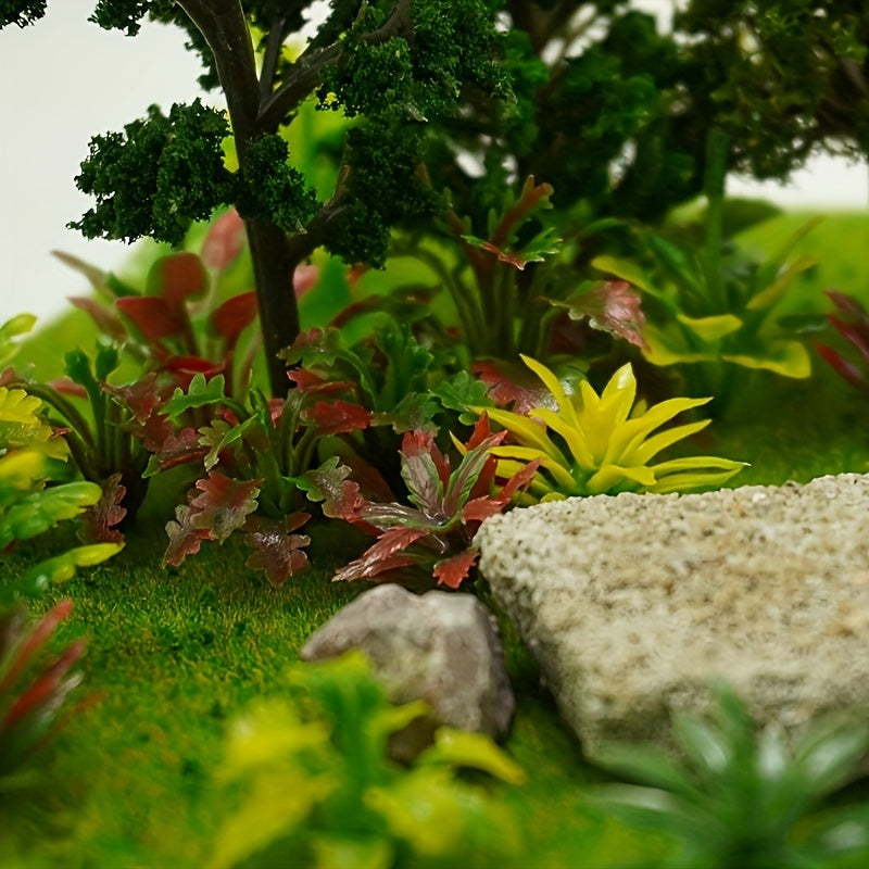 30pcs Artificial Tree Models Fairy Garden Trees Micro Plant Models