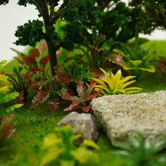 30pcs Artificial Tree Models Fairy Garden Trees Micro Plant Models