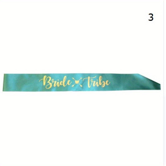 Bride To Be Bridal Sash Wedding Bridal Party Supplies