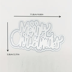 1pc Christmas Cutting Die DIY Metal Embossing Scrapbook Die