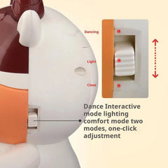 Kids Electronic Music Toy Cow with LED Lights Educational Learning Ideal
