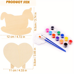 Wooden Piggy Bank Multifunctional Storage Box for Kids