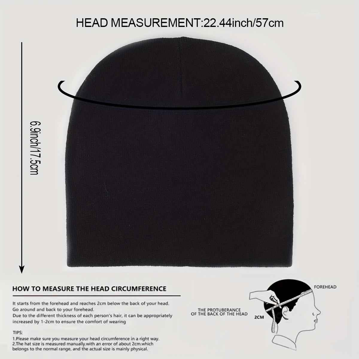 Y2K Couple Beanie Unisex Knit Hat Elastic Warm Skull Cap Lightweight Ski Hats