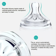 Avent Natural Baby Feeding Bottle Nipple 12M BPA Natural Slow Flow 1pcs