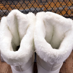 Women's Non-Slip Snow Boots Warm Winter High Tube Boots