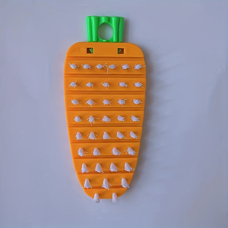 2pcs Vegetable Brush Fruit Cleaning MultiFunctional Carrot Cleaning Brush