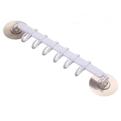 Plastic Key Rack Sucker Vacuum Frame Towel Holder Bathroom Accessories