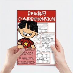 21 Pages Kids Early Reading Comprehension Worksheets - Phonics