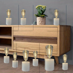 Golden Mini Nightlight Tent Light Bedroom Nightlight Warm Light