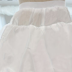 Polyester Solid Skirt For Girls