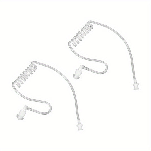 2pcs Acoustic Tube for Radio Earpiece or Surveillance Kit Heads