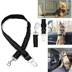 Adjustable Pet Car Seat Belt Elastic Dog Safety Leash Pet Supply