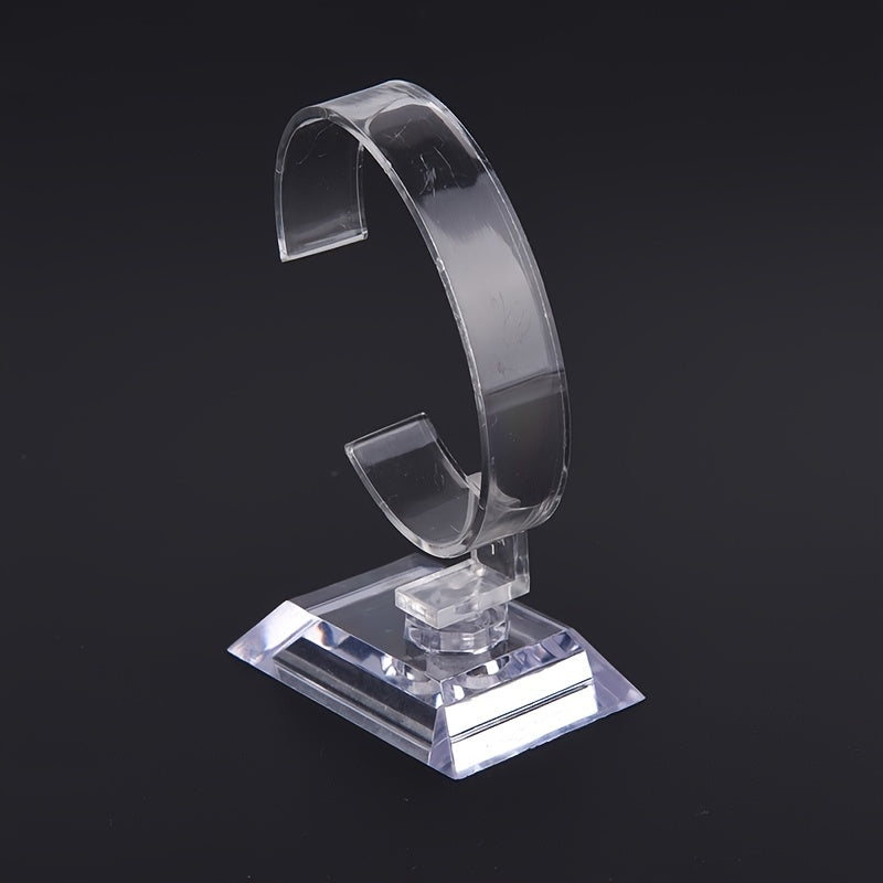 Transparent Watch Holder Wrist Watch Display Rack Holder Show Case Stand Tool