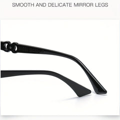 Men's Small Square Frame Sunglasses UV400 Protection Sun Glasses