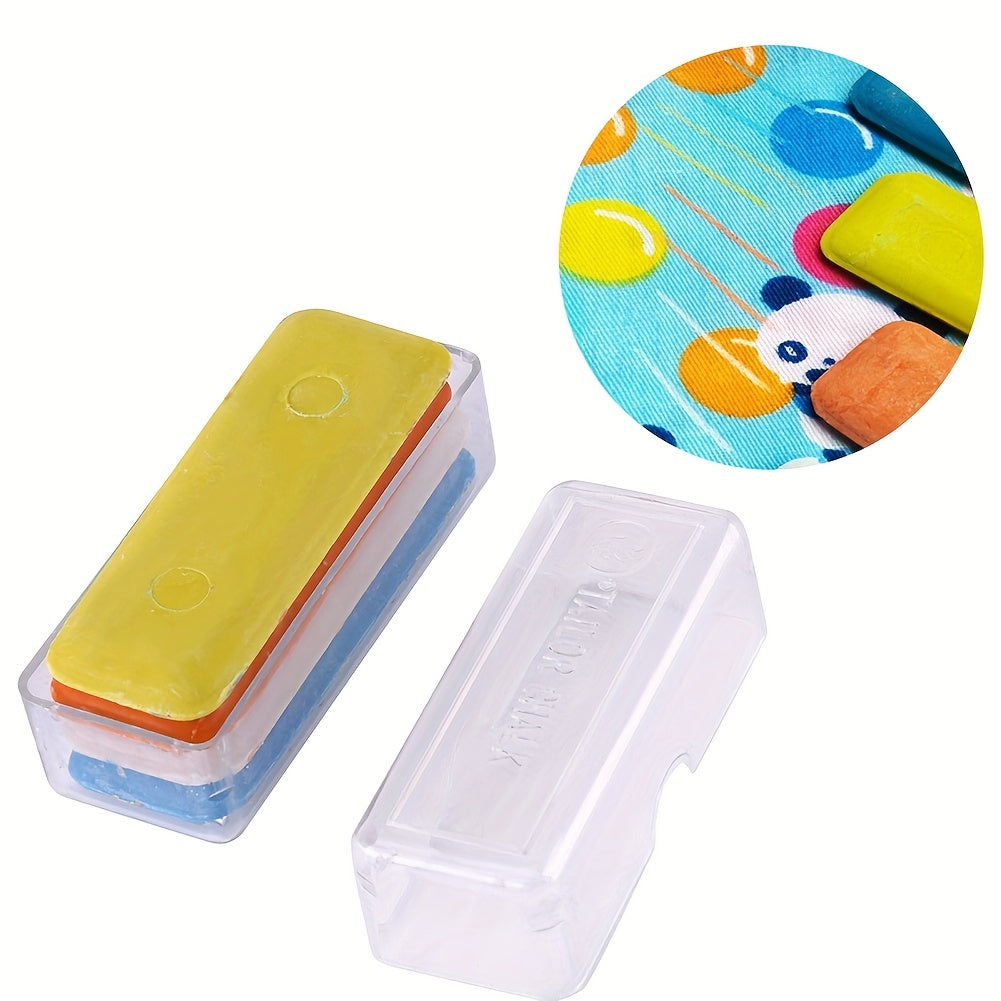 4pcs Colorful Erasable Fabric Chalk DIY Sewing Tools