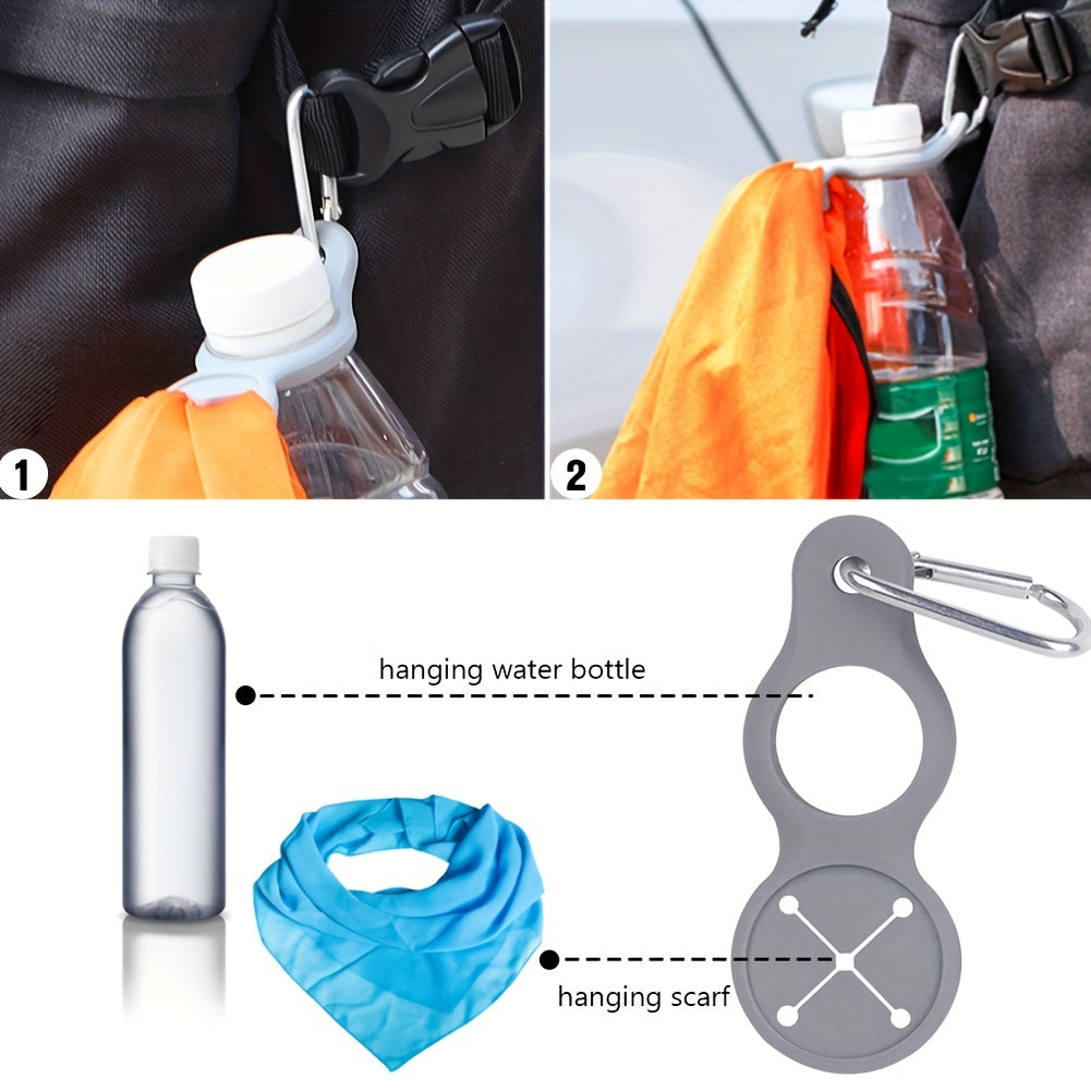 Water Bottle & Towel Holder for Camping & Hiking