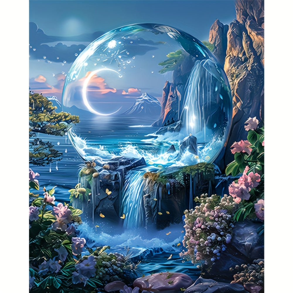 Fantasy Paradise DIY Digital Painting Kit 40x50 Unframed Home Wall Decor Gift