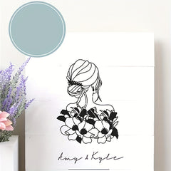 Flowers Lady Pattern Die Cuts For Card Making Cutting Dies Stencil