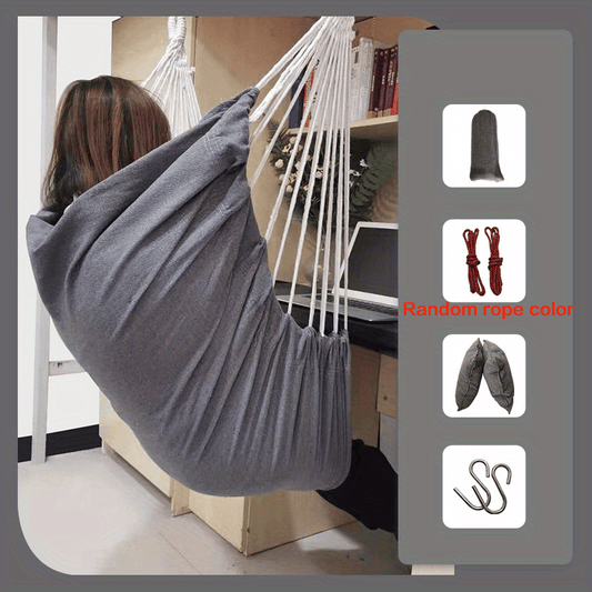 Sturdy Cotton Woven Hammock for Ultimate Outdoor Comfort