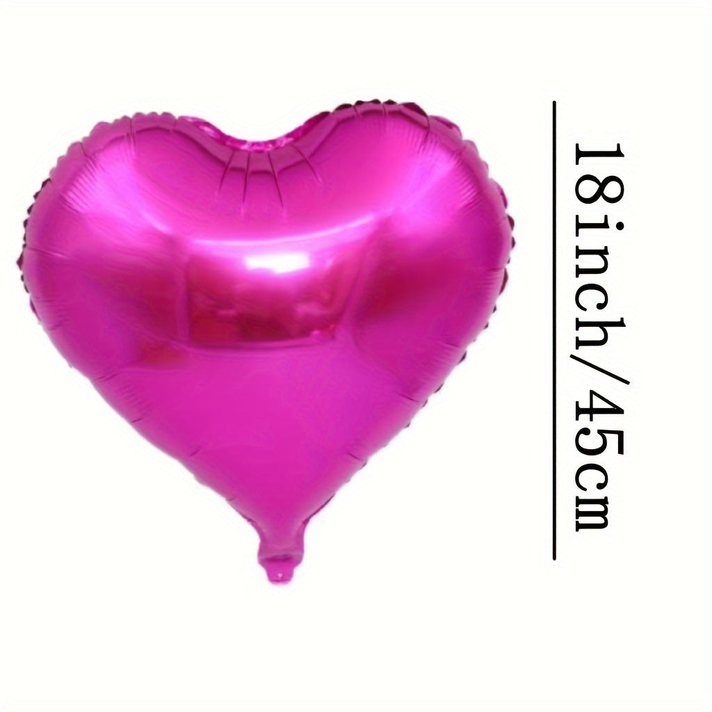 16pcs Mouse Head Birthday Balloons 18' Mouse Aluminum Foil Balloon Pink Balloons