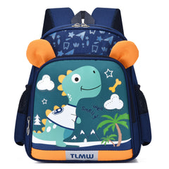 Dinosaur Kindergarten Backpack Portable Children Travel Bag