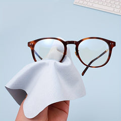 10pcs Microfiber Cleaning Cloth for Glasses Lens Screens & More
