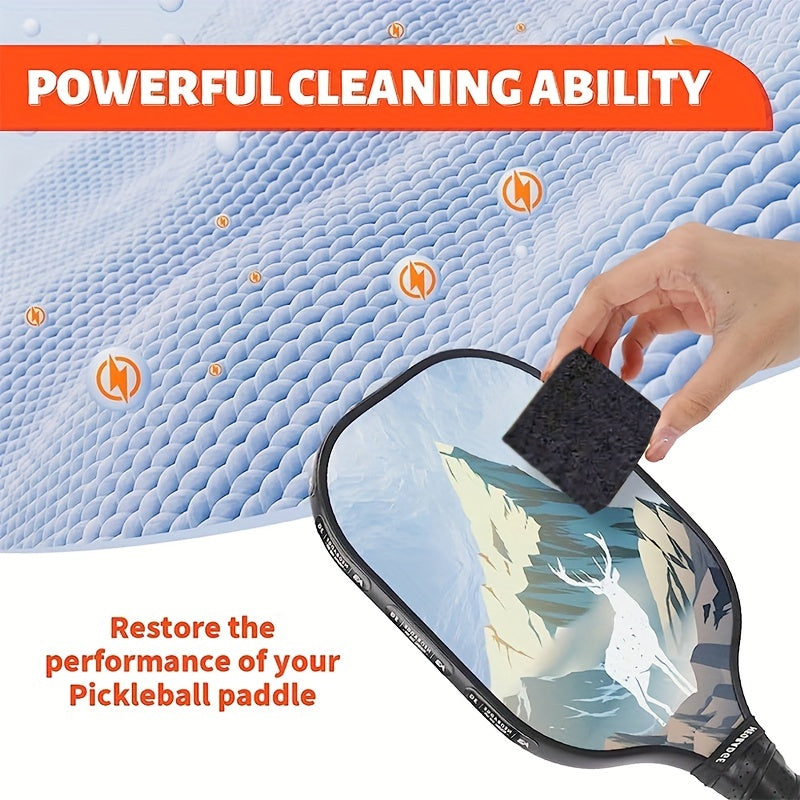 Pickleball Paddle Cleaner Tool - Racket Wipe for Cleaning Paddles
