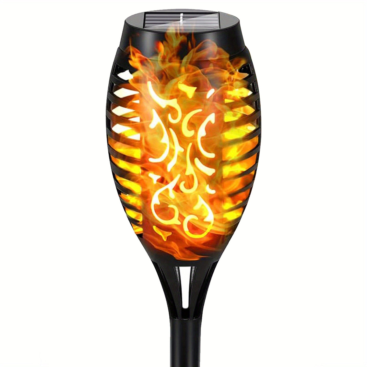 Solar Outdoor Halloween Torch Lights with Flickering Flame Effect