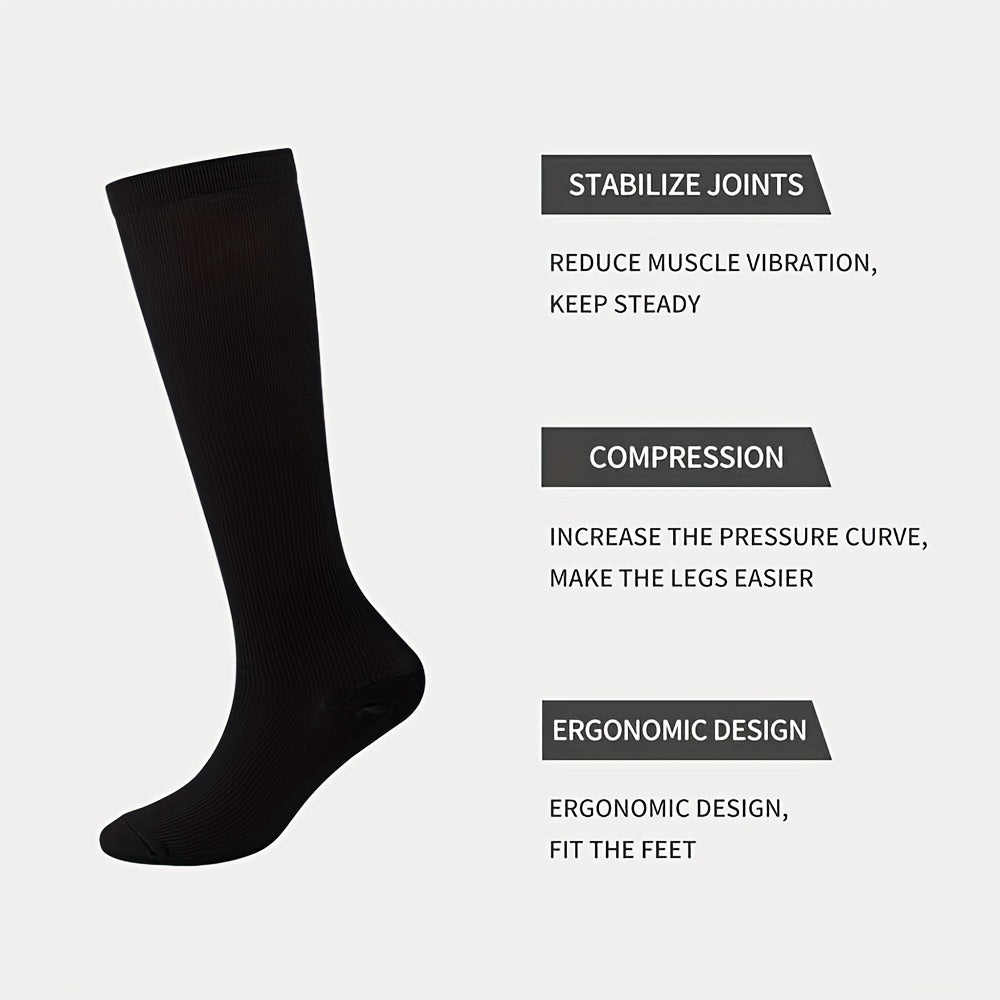 Copper Compression Socks 3 Pairs for Circulation 10-20 mmHg