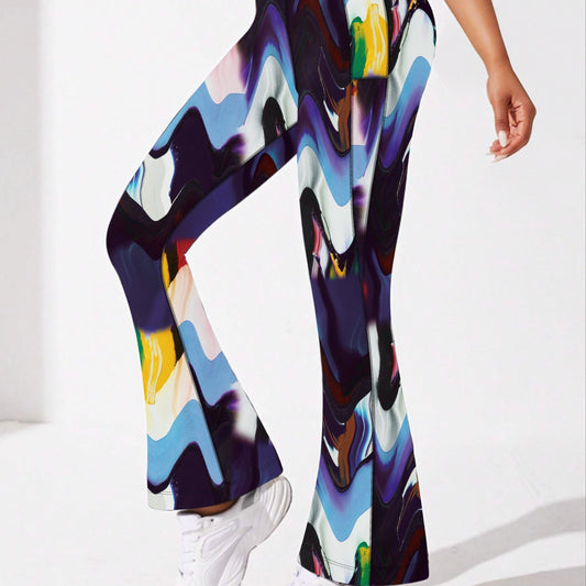 Outdoor Sports Pants High Stretch Yoga Leggings Women's Activewear