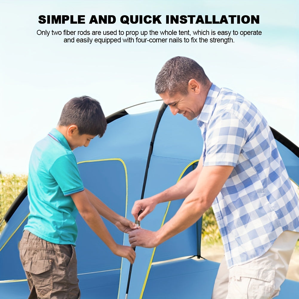 Large Removable Bottom Tent Ventilated Rainproof Anti UV Sunshade