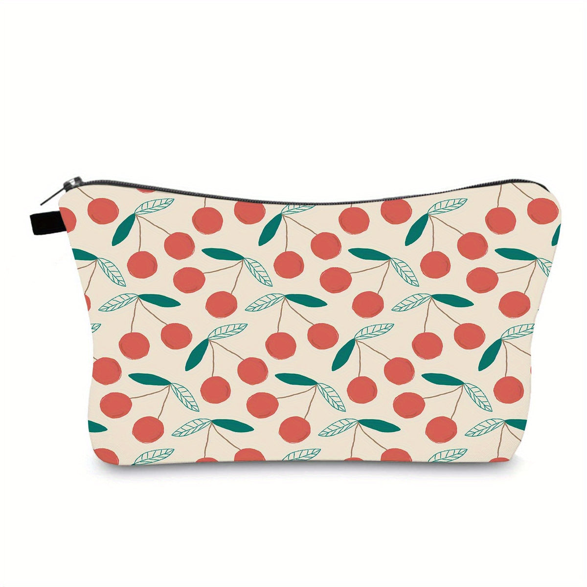 Cherry Pattern Makeup Bag Waterproof Multifunctional Makeup Pouch