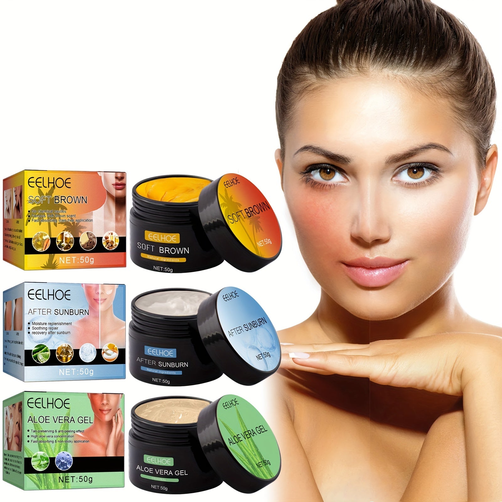 Intensive Tanning Gel for Outdoor Sun - Achieve Natural Tan Skin