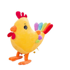 2pcs Colorful Chicken Plush Dolls - Perfect Gifts for Holidays & Birthdays!
