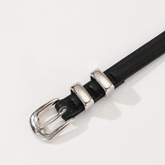 Stylish PU Belt Classic Jeans Pants Waist Belt Girdle For Women