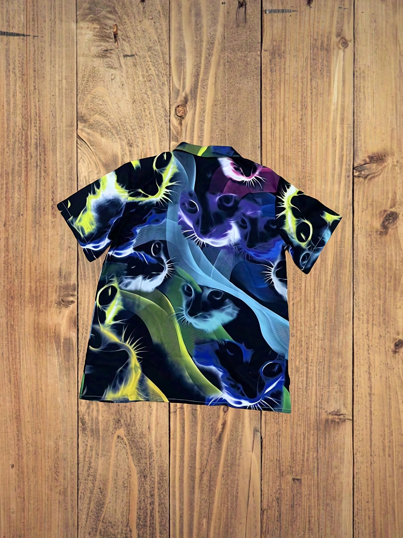 3D Print Men's Revere Collar Shirt