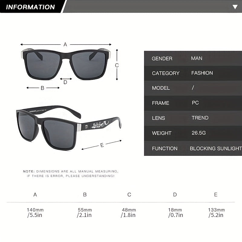 Men's UV Protection Outdoor Sports Sunglasses with Glasses Bag