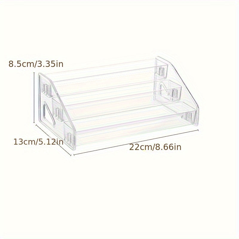 Transparent Makeup Organizer Essential Stand