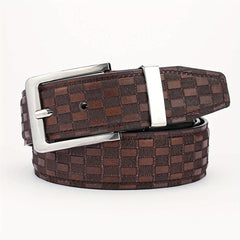 PU Striped Belt Accessories For Men